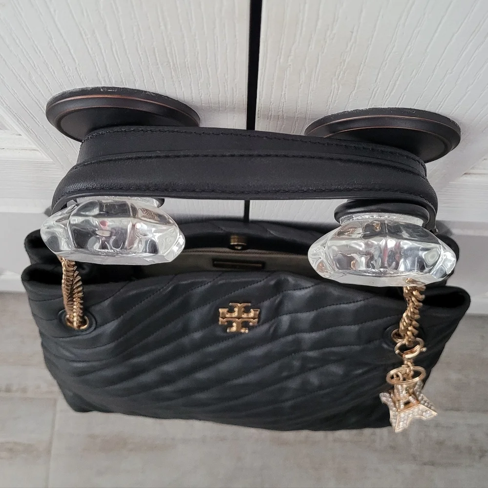 EUC Tory Burch KIRA CHEVRON TOTE Bag - Picture 10 of 11
